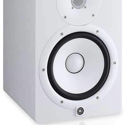 Yamaha HS8W | 8in Powered Studio Monitor - 120W | White Finish with Room Control & 38Hz Response image 6