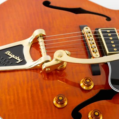 Gibson ES-195 2013 Trans Amber image 16