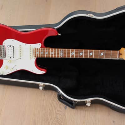 Fender Stratocaster Matthias Jabs of the Scorpions Signature Jabocaster - 1998 Limited Edition of 200 guitars - Candy Apple Red finish - Close to MINT condition ! image 4