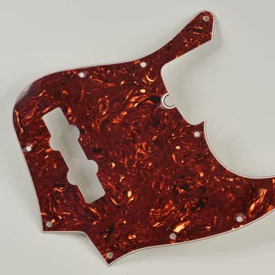 Genuine Fender Tortoise Shell 10-Hole Standard Jazz Bass Pickguard ~MINT~ image 1