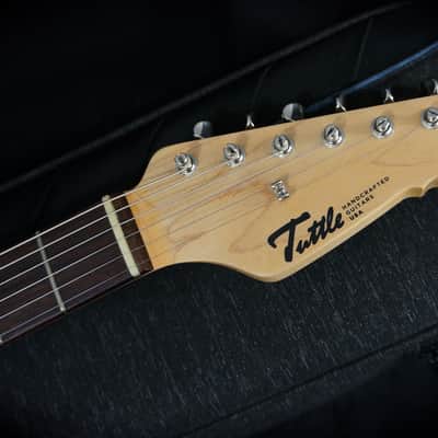 2023 Michael Tuttle Vintage Classic S Guitar in Candy Apple Red Nitro image 14
