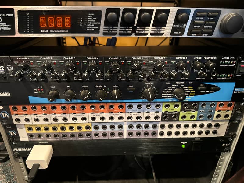 Lexicon MPX 100 Dual Channel Processor 1990s - Black image 1