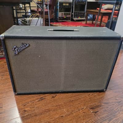 Fender Bassman Bandmaster 2x12 Speaker Cabinet Carvin He 12 Speakers 1960s image 1
