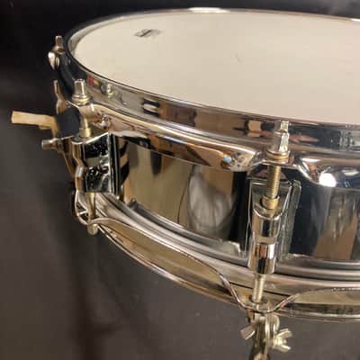Ascend (by LP / Latin Percussion) - 3.5x14" Metal 8-lug Piccolo Snare Drum 1990's - Chrome image 8