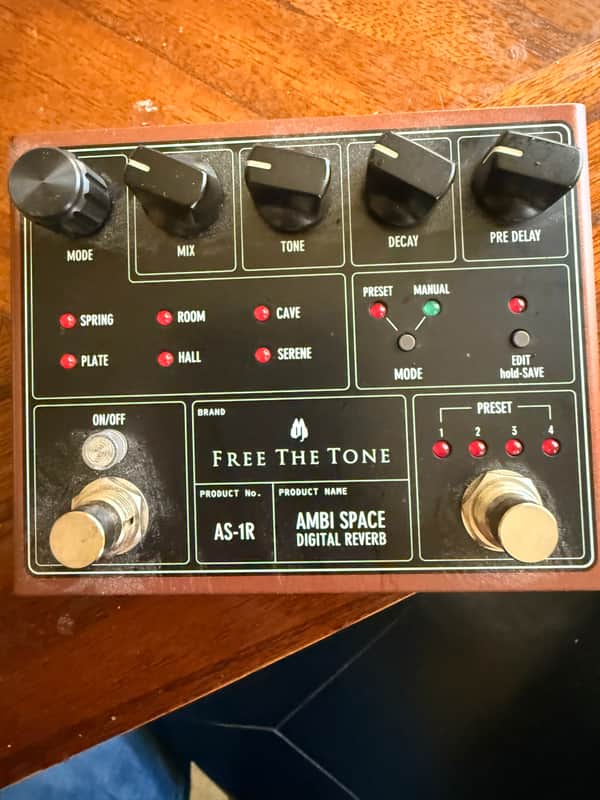 Free The Tone AS-1R Ambi Space Reverb