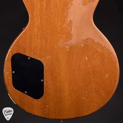 2022 - Gibson Custom Shop Made 2 Measure Murphy Lab '59 Les Paul Standard Murphy Painted Ultra Heavy Aged Abiline Sunset Burst image 4