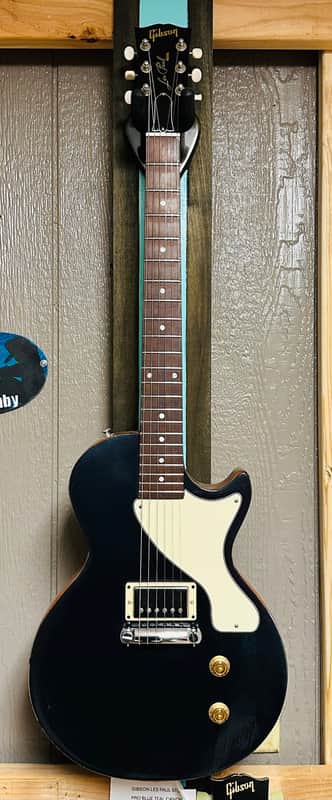 Gibson Les paul jr 2011 - Mercedes blue metallic image 1