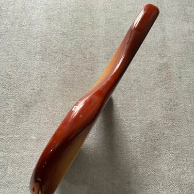 Sunburst 4 String Electric Bass Basswood Body image 5