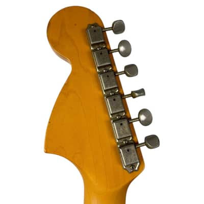 Fender Japan 69 Reissue Mustang 1993-1994 - Heavy Relic Vintage White image 11