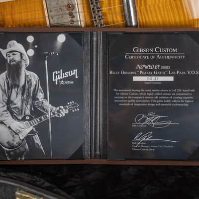 Gibson 1959 Les Paul Billy Gibbons "Pearly Gates" VOS 2009 image 22