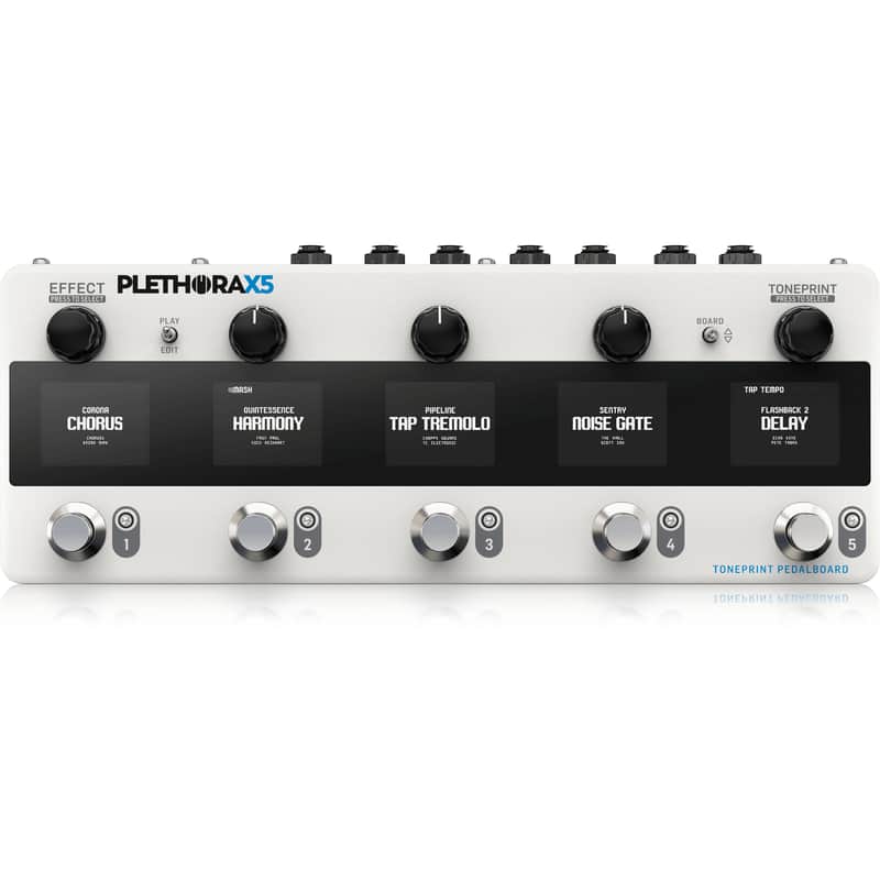 TC Electronic PLETHORA X5 TonePrint Multi-FX Pedalboard image 1