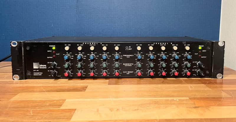 Meyer Sound CP-10 Parametric Equalizer - Black image 1