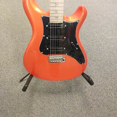 New 2024 PRS Paul Reed Smith SE NF3 Electric Guitar - Metallic Orange, Maple Fretboard with PRS SE Gigbag image 1