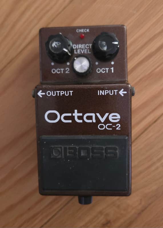 Boss OC-2 Octave (Black Label) 1989 - 1997 - Brown image 1