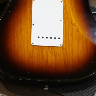 Minty! 2024 Fender Custom Shop 1954 70th Anniversary Limited Edition Stratocaster Electric Guitar Relic Sunburst + COA OHSC image 17
