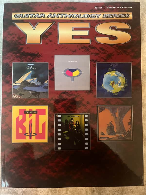 Yes - Guitar Anthology - Guitar Tab / Tablature Book image 1