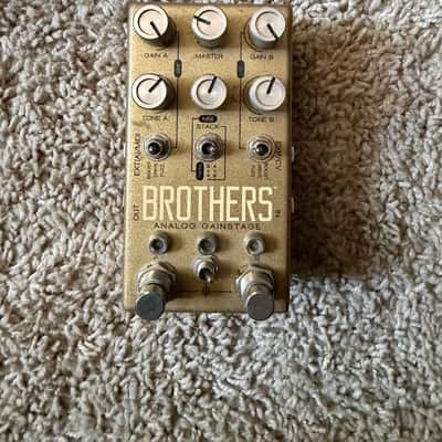 Chase Bliss Audio Brothers Analog Gain Stage 2017 - 2018 - Gold image 1