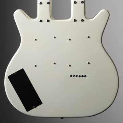Danelectro Doubleneck 6/12 Electric Guitar - White Pearl image 2