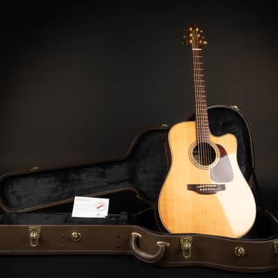 2018 Takamine P5DC - Natural Gloss | Japan Dreadnought Cutaway Acoustic Guitar CTP-3 Cool Tube Pickup | OHSC image 1