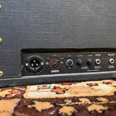 Vintage 1970s WEM Watkins Monitor Reverb Guitar Amplifier 2x12 Combo w/ Goodmans image 11