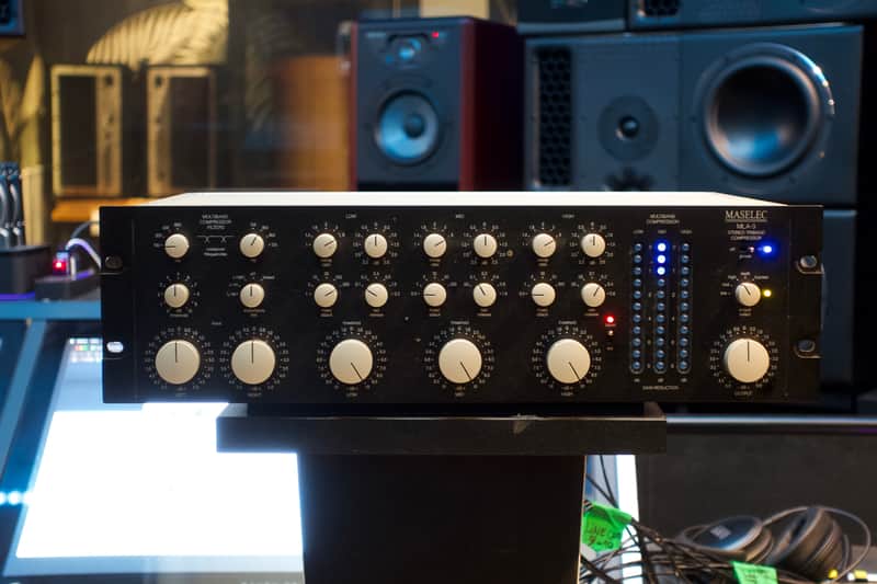 Maselec MLA-3 Stereo Triband Compressor 2010s - Black image 1