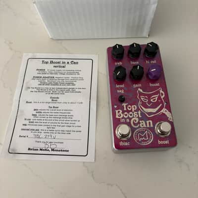 Menatone Top Boost In A Can (Seven Knob) Pedal TBIAC image 1