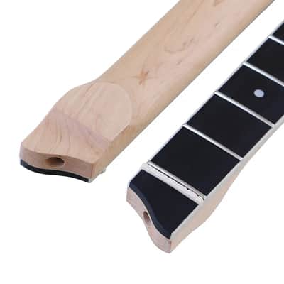 24 Fret Headless Guitar Neck - Maple with Artificial Rosewood Fretboard image 3