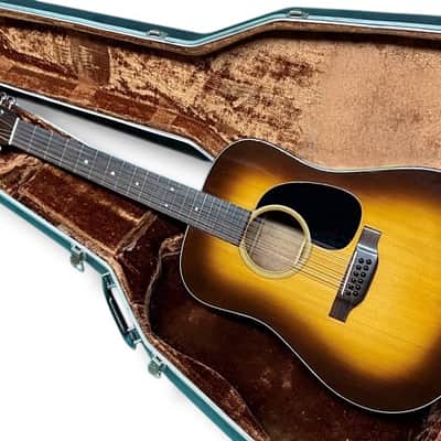 Martin D12-18 sunburst 1974 image 1