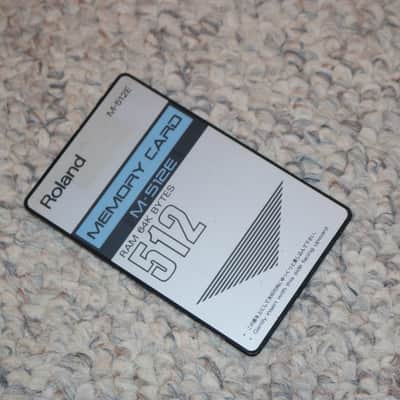 Roland M512-E Memory Card | Reverb