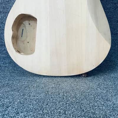 Unfinished Basswood HH Guitar Body for Custom Project image 7