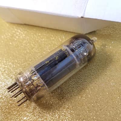 Tung-Sol 6CG7 tNOS AT1000 TESTED Vacuum Tube RARE triple mica dual triode 1956 image 2