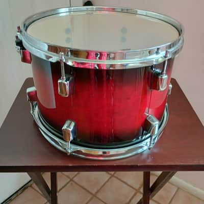 Pearl Decade Maple Tom Drum - 9" x 13" Red Burst. image 9