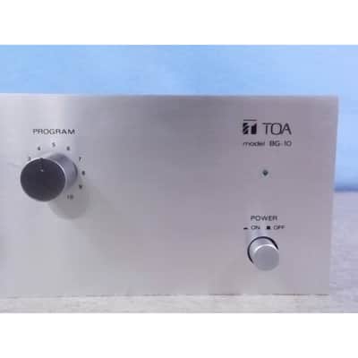 TOA BG-10 Amplifier - 10W PA system image 3