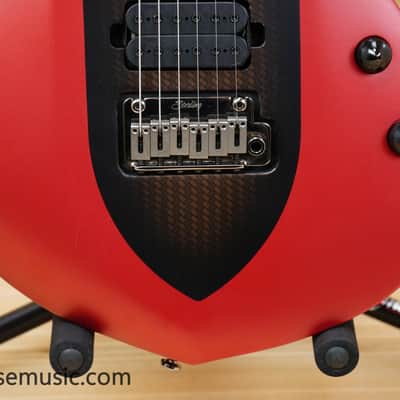 Sterling MAJ100 John Petrucci Signature Majesty - Ice Crimson Red With Gig Bag image 6