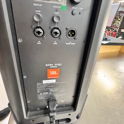 JBL EON710 2-Way 1300-Watt Powered Loudspeaker 2021 - Present - Black image 2
