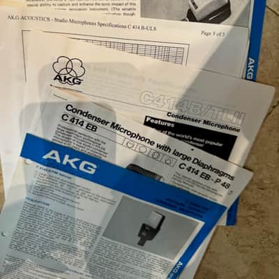 neumann akg Beyer Microphone documentation lot neumann akg Beyer Microphone documentation lot image 16