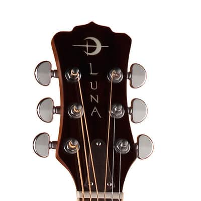 Luna Oracle Dragonfly Cutaway Acoustic Electric Guitar w/Stand image 3