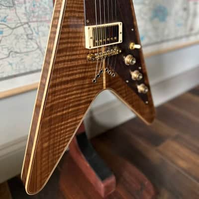 Banker Guitars Albert King Lucy Flying V Dan Erlewine Gibson Authorized Partner - Walnut image 8