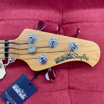 Ernie Ball Music Man StingRay Special H Bass - Hot Honey image 5