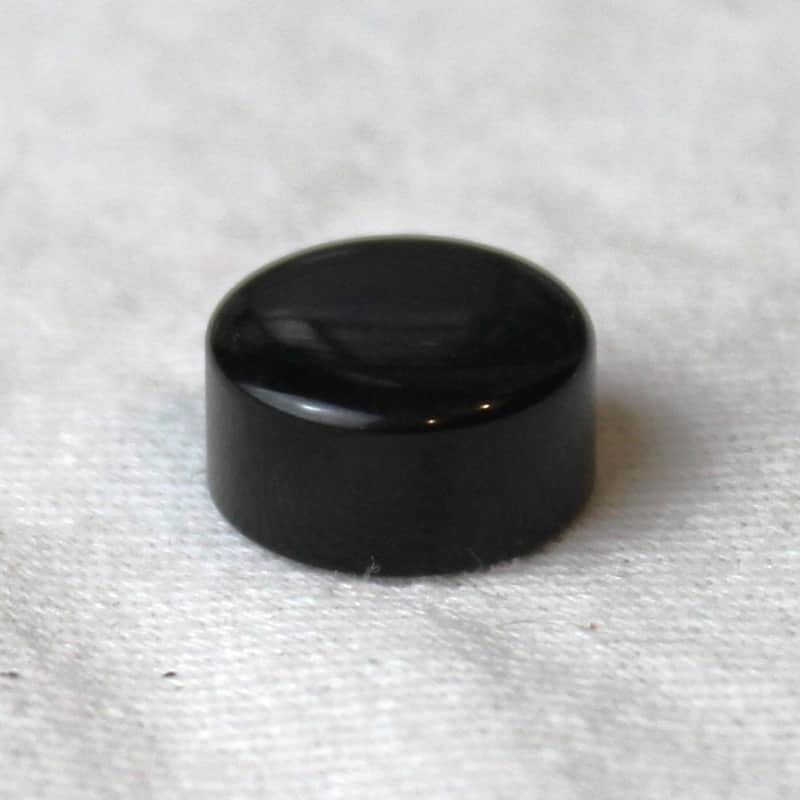Diatonic Button Accordion Part - Black Pearl Bass Button 13.8mm x 6.5mm imagen 1