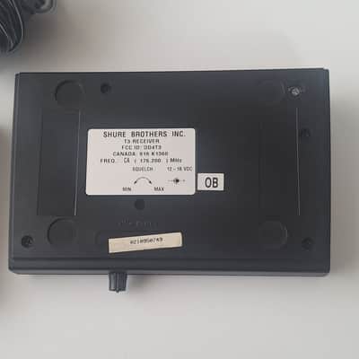 Shure T3 and T1G w/power supply image 5
