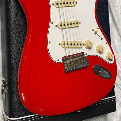 NEW! Fender Custom Shop Special Run '69 Stratocaster Journeyman Relic - Handwound P/U's - Aged Hot Rod Red - Reverse Headstock - 7.8lbs - Authorized Dealer - SUPER RARE! G07469 image 6