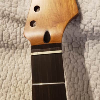 # WNS-R14-The best neck you ever felt or a FULL refund ! -USA made, Roasted, Nitro neck, Rosewood finger board, Rounded fret ends, NO fret tangs, Made for a Strat body. image 5