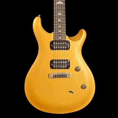PRS SE CE24 Standard Satin Stoptail Electric Guitar - Satin Metallic Gold image 2