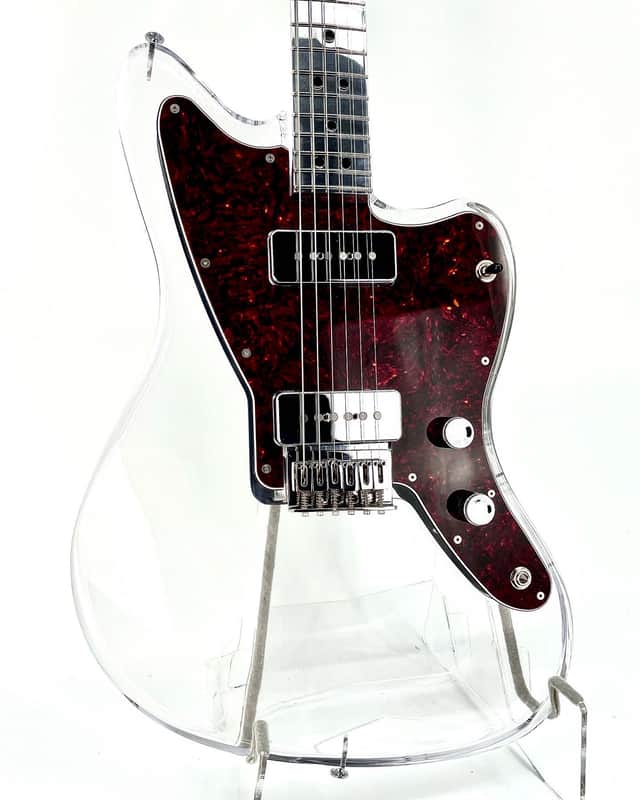Electrical Guitar Company Series 5 2022 Acrylic / Clear & Polished, Tortoise, Chrome image 1