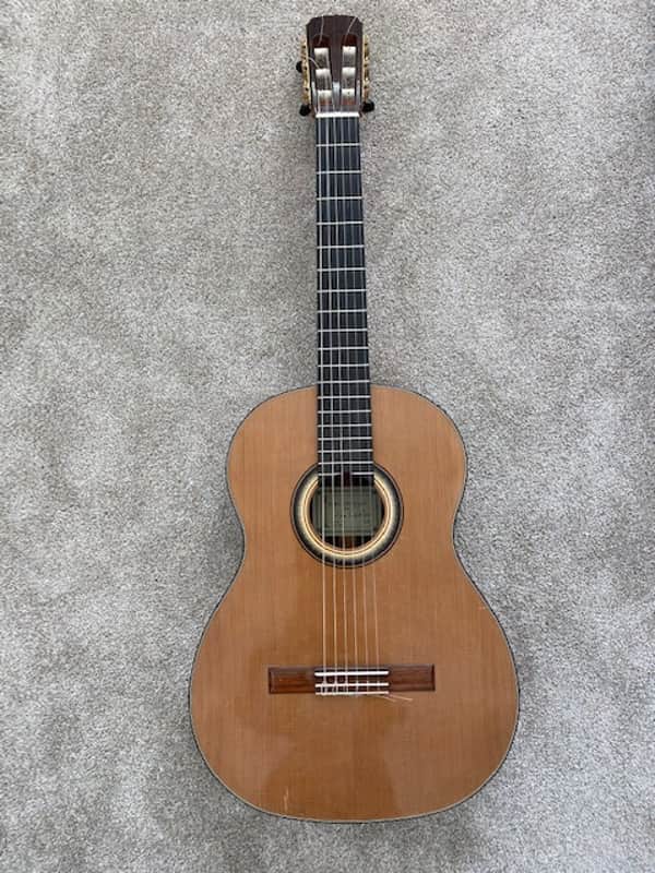 Classical Guitar Marc Dickinson 2015 Cedar and Indian Rosewood image 1