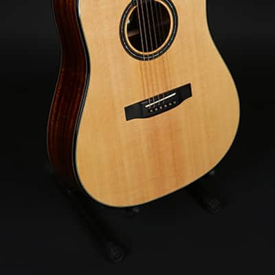 Corona IDEA DM-1000 All Solid Wood Sustain Block Dreadnought Acoustic Guitar image 4