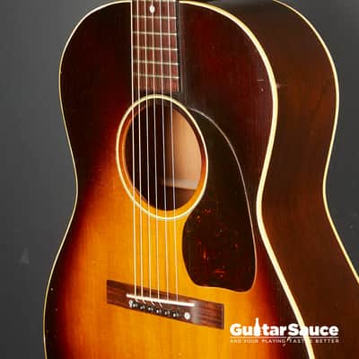 Gibson LG Acoustic Script Logo Norman’s Rare Guitars 1947 - Sunburst (Cod.1805VG) image 8