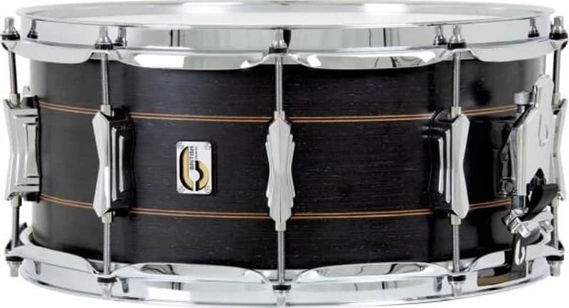 British Drum Co. MER-14-65-SN Merlin Series Maple and Birch Snare. 6.5" x 14" image 1