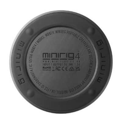 Minirig 4 Portable Rechargeable Bluetooth Speaker (brushed ion) (B-STOCK) image 3